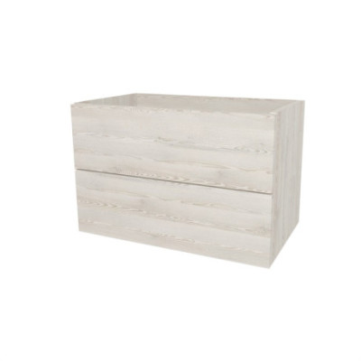 Aira, koupelnová skříňka 101 cm, Multidecor, White Loft Pine