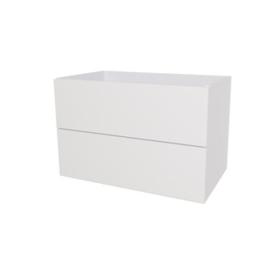 Aira, koupelnová skříňka 101 cm, Multidecor, bílá perlička