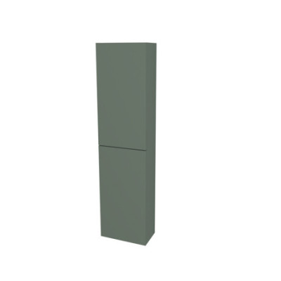 Aira, koupelnová skříňka 170 cm vysoká, levé otevírání, Multidecor, Zelená Verde