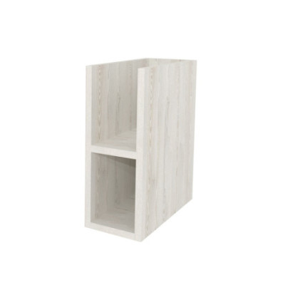 Aira, koupelnová skříňka 20 cm, spodní,  Multidecor, White Loft Pine