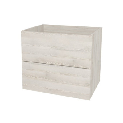 Ponte, koupelnová skříňka 61 cm, Multidecor, White Loft Pine