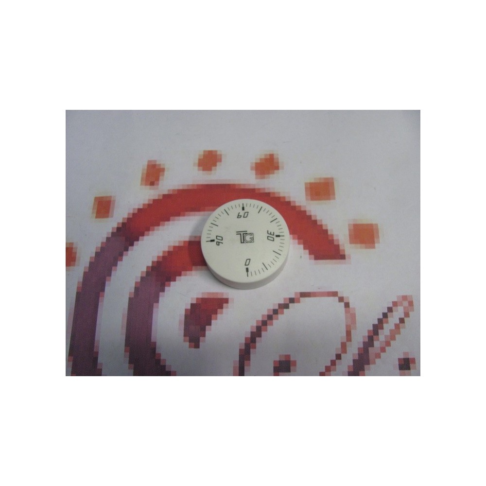 Knoflík termostatu čočkový bílý DAKON GL  6975.00.2A