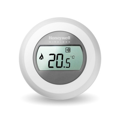 Bezdrátový prostorový termostat ROUND s ON/OFF jednotkou a internetovou bránou