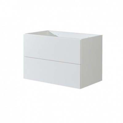 Aira desk, koupelnová skříňka, bílá, 2 zásuvky,...