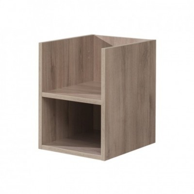 Aira desk, koupelnová skříňka, spodní, dub, 400x530x460 mm