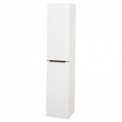 Mailo, koupelnová skříňka, vysoká, L/P otevírání, bílá, 385x1700x350 mm