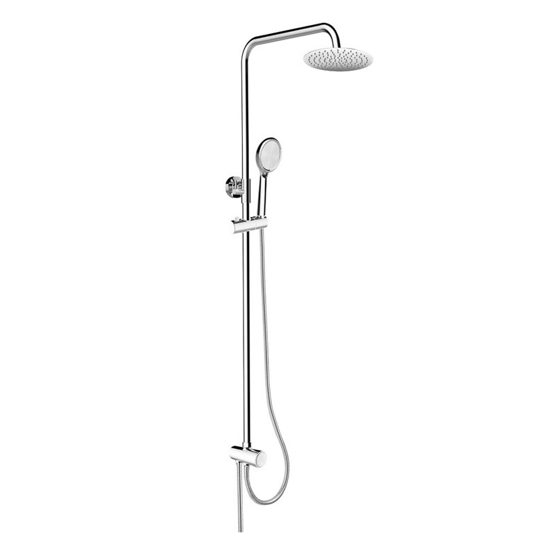 Mereo Sprchový set s tyčí, nerezová hlavová sprcha a třípolohová ruční sprcha CB95001SS1