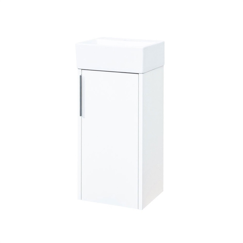 Mereo Vigo, koupelnová skříňka s keramickým umývátkem, 33 cm, bílá CN350
