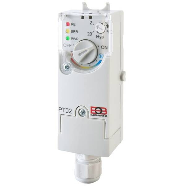 Thermona PT02 elektronický příložní termostat 44543