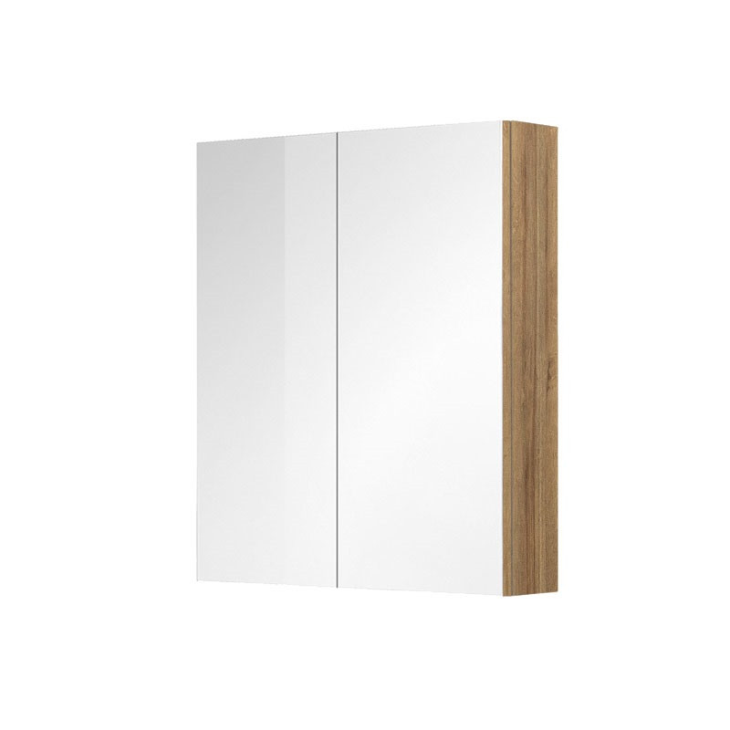 Mereo Aira, Mailo, Opto, Vigo koupelnová galerka 60 cm, zrcadlová skříňka, dub Riviera CN716GR