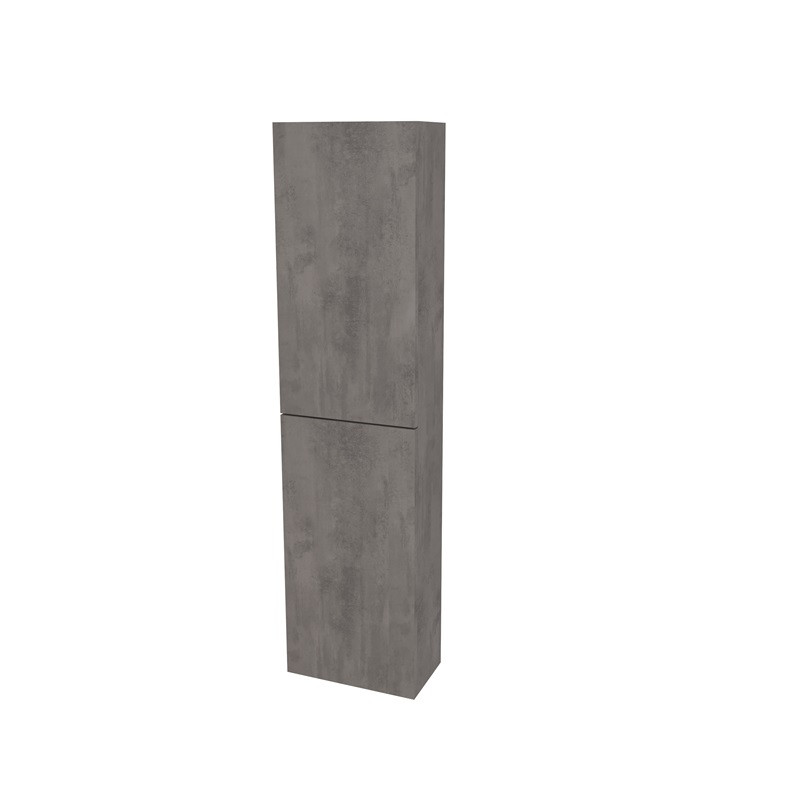 Mereo Aira, koupelnová skříňka 170 cm vysoká, levé otevírání, Multidecor, Beton tmavě šedý CN794LNBET2