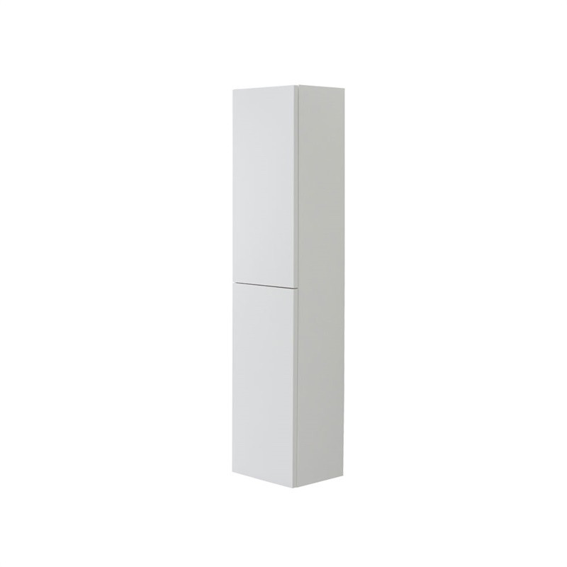 Mereo Aira, koupelnová skříňka 170 cm vysoká, levé otevírání, Multidecor, bílá perlička CN794LNBIEL