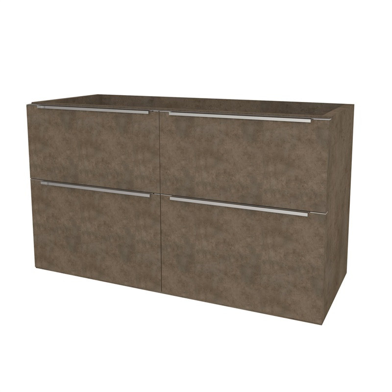 Mereo Mailo, koupelnová skříňka 121 cm, Multidecor, Beton Chicago tm šedý CN593SBCS2
