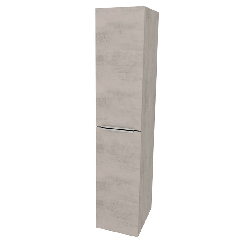 Mereo Mailo, koupelnová skříňka vysoká 170 cm, Multidecor, Chromix stříbrný CN594LPACST