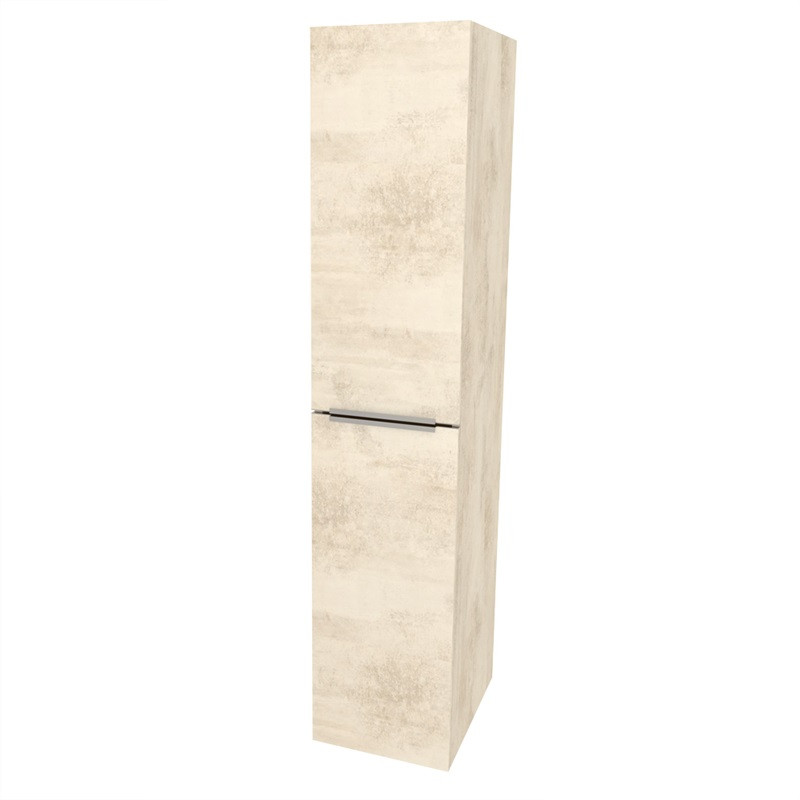 Mereo Mailo, koupelnová skříňka vysoká 170 cm, Multidecor, Chromix bílý CN594LPCHB2