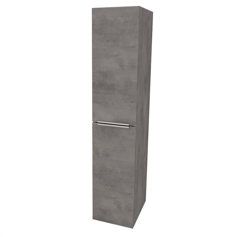 Mereo Mailo, koupelnová skříňka vysoká 170 cm, Multidecor, Beton tmavě šedý CN594LPBET2