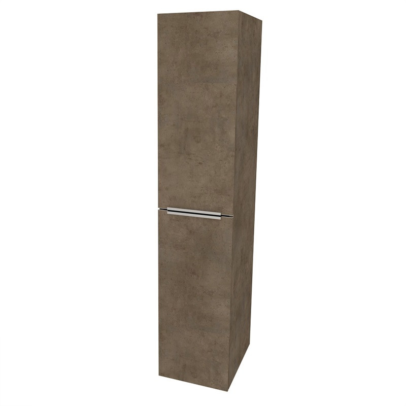Mereo Mailo, koupelnová skříňka vysoká 170 cm, Multidecor, Beton Chicago tm šedý CN594LPBCS2