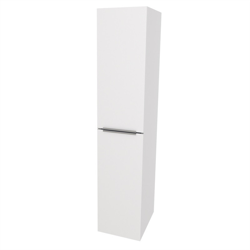 Mereo Mailo, koupelnová skříňka vysoká 170 cm, Multidecor, Bílá lesk perlička CN594LPBIEL