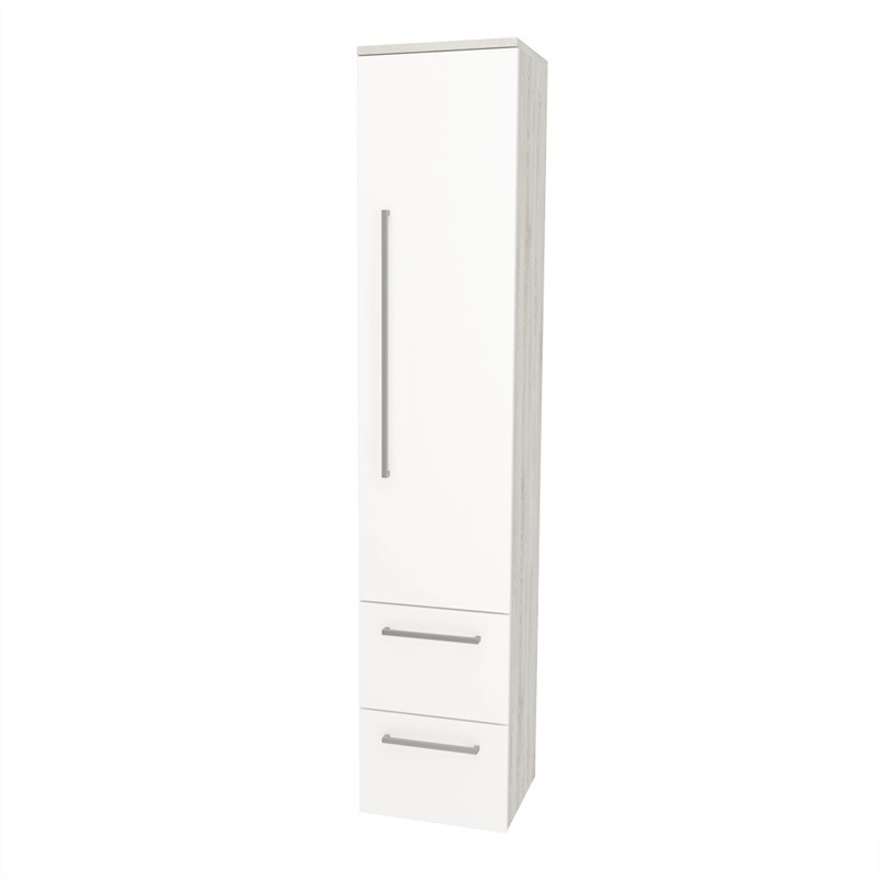 Mereo Bino, koupelnová skříňka vysoká 163 cm, pravá, Multidecor, White Loft Pine CN698WLP1