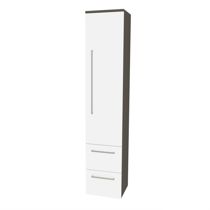 Mereo Bino, koupelnová skříňka vysoká 163 cm, pravá, Multidecor, Lávová šedá CN698LAS1