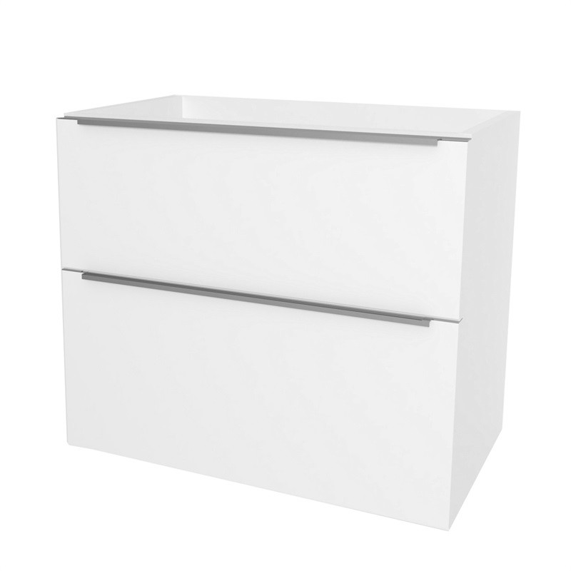 Mereo Mailo, koupelnová skříňka 81 cm, Multidecor, Bílá lesk perlička CN591SBIEL