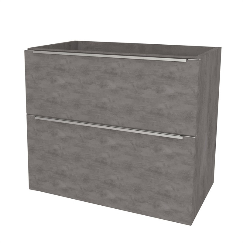 Mereo Mailo, koupelnová skříňka 61 cm, Multidecor, Beton tmavě šedý CN590SBET2