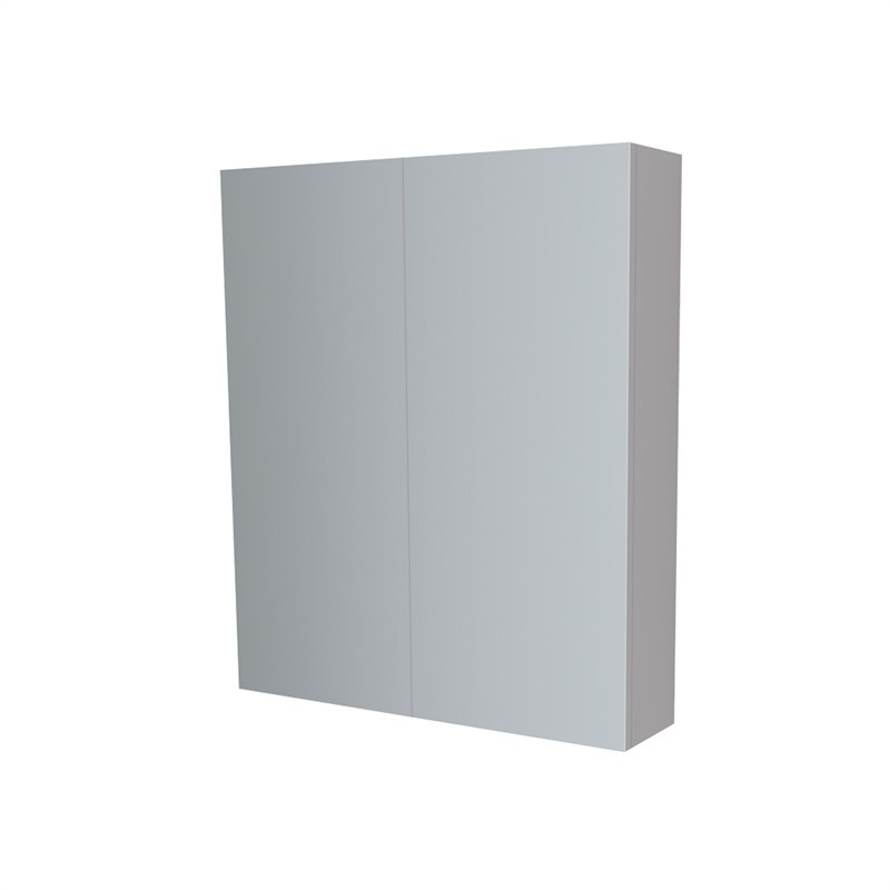 Mereo Koupelnová skříňka zrcadlová 60 cm, galerka, 2 x dvířka, Multidecor, Arktická šedá CN798G62ARS1