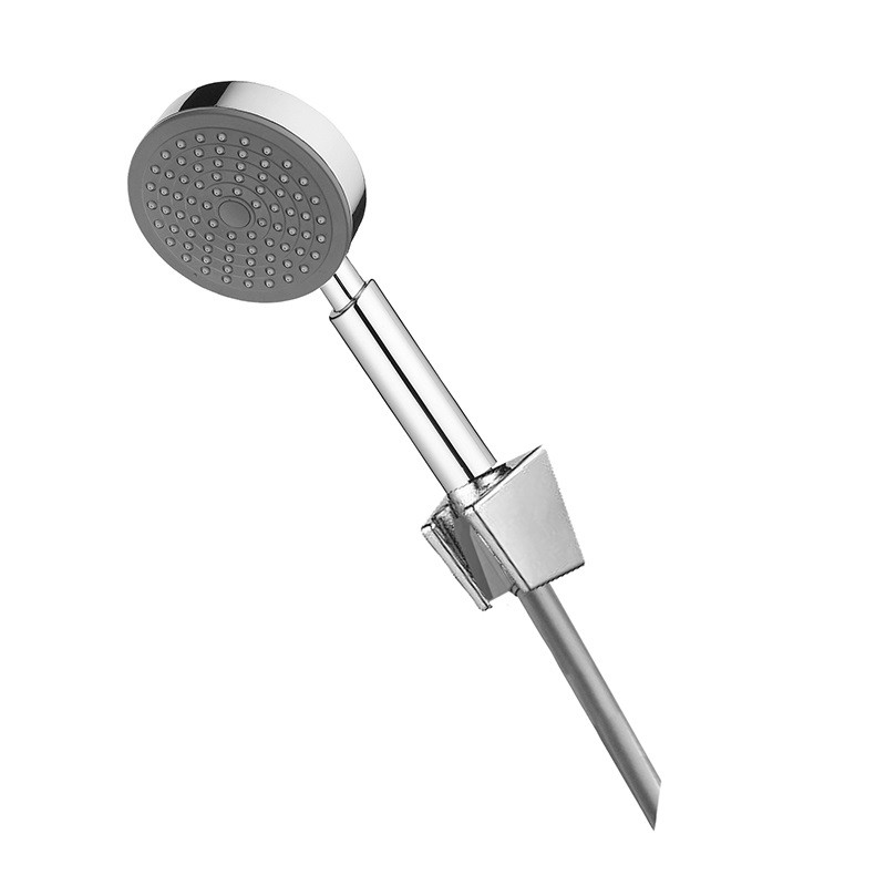 Mereo Sprchová souprava, jednopolohová sprcha, sprchová hadice šedostříbrná, systém zabraňující překr. CB469D