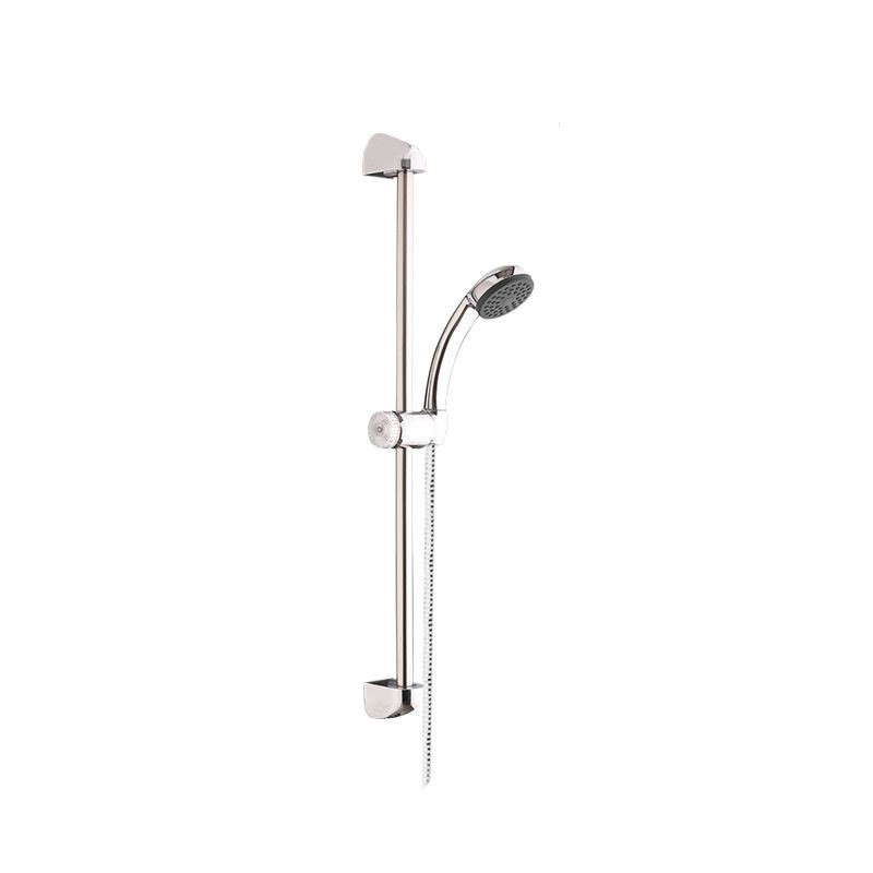 Mereo Sprchová souprava, jednopolohová sprcha, sprchová hadice, nastavitelný držák, plast/chrom CB900Y