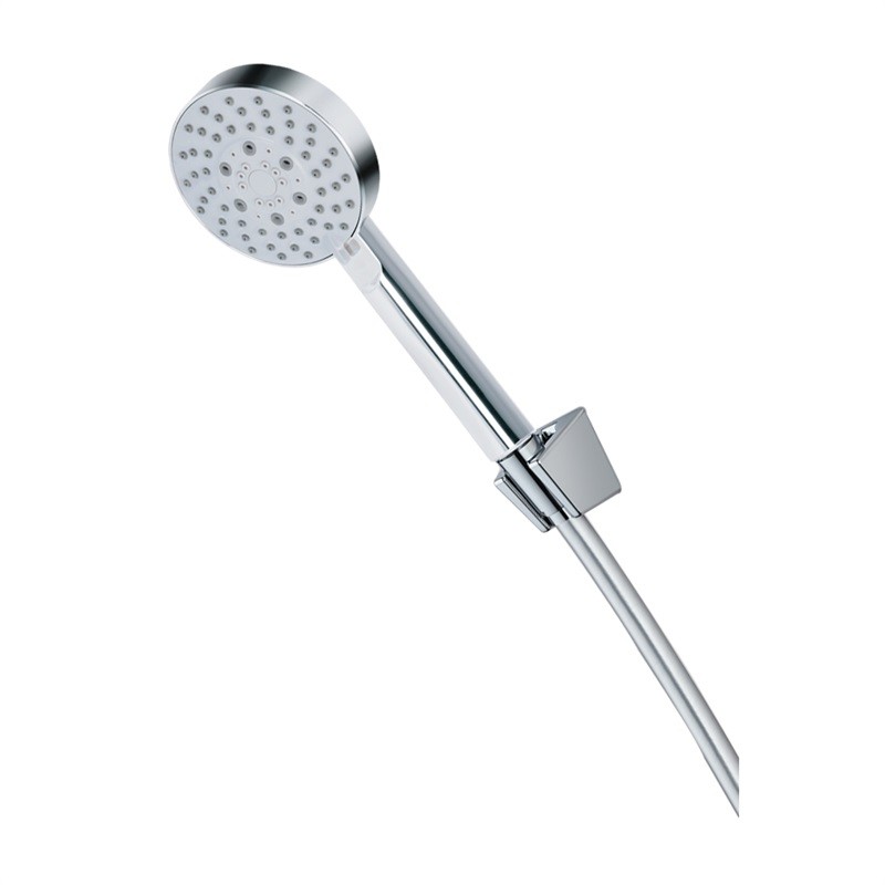Mereo Sprchová souprava, pětipolohová sprcha, šedostříbrná hadice CB469G