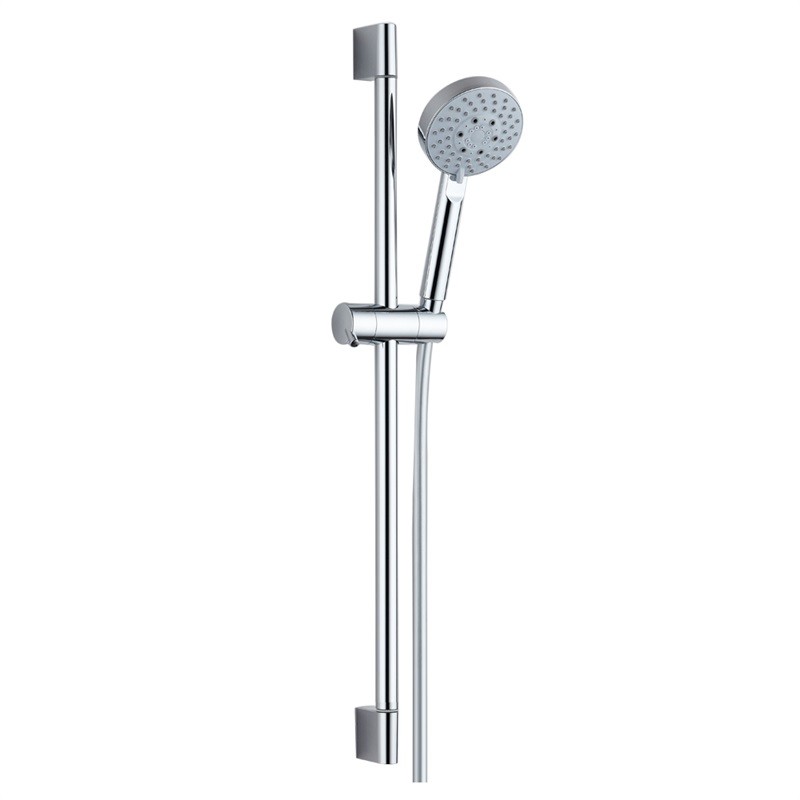 Mereo Sprchová souprava, pětipolohová sprcha, posuvný držák, šedostříbrná hadice CB900H