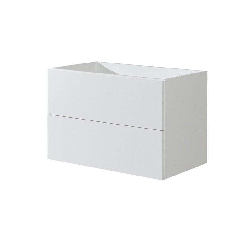Mereo Aira desk, koupelnová skříňka, bílá, 2 zásuvky, 810x530x460 mm CN711S