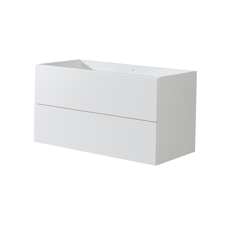 Mereo Aira desk koupelnová skříňka, bílá, 2 zásuvky, 1010x530x460 mm CN712S