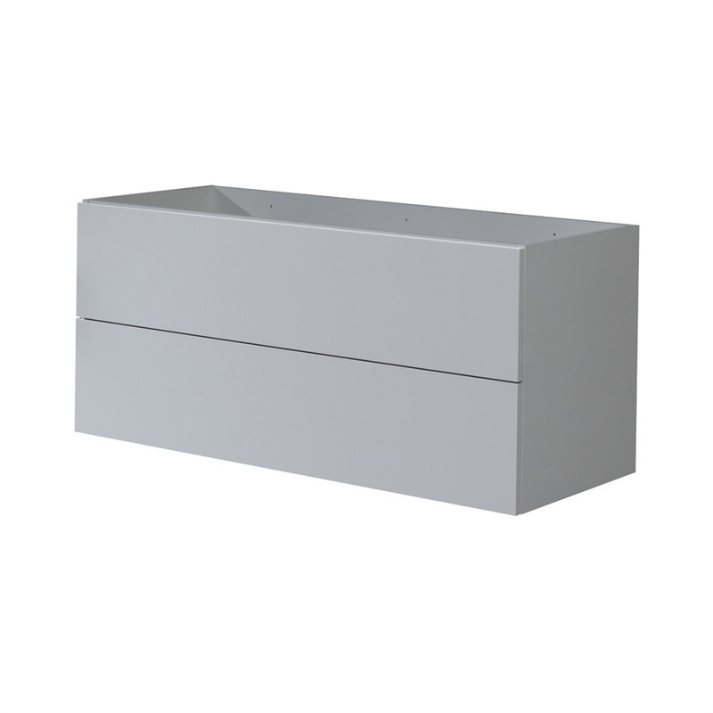 Mereo Aira desk, koupelnová skříňka, šedá, 2 zásuvky, 1210x530x460 mm CN733S