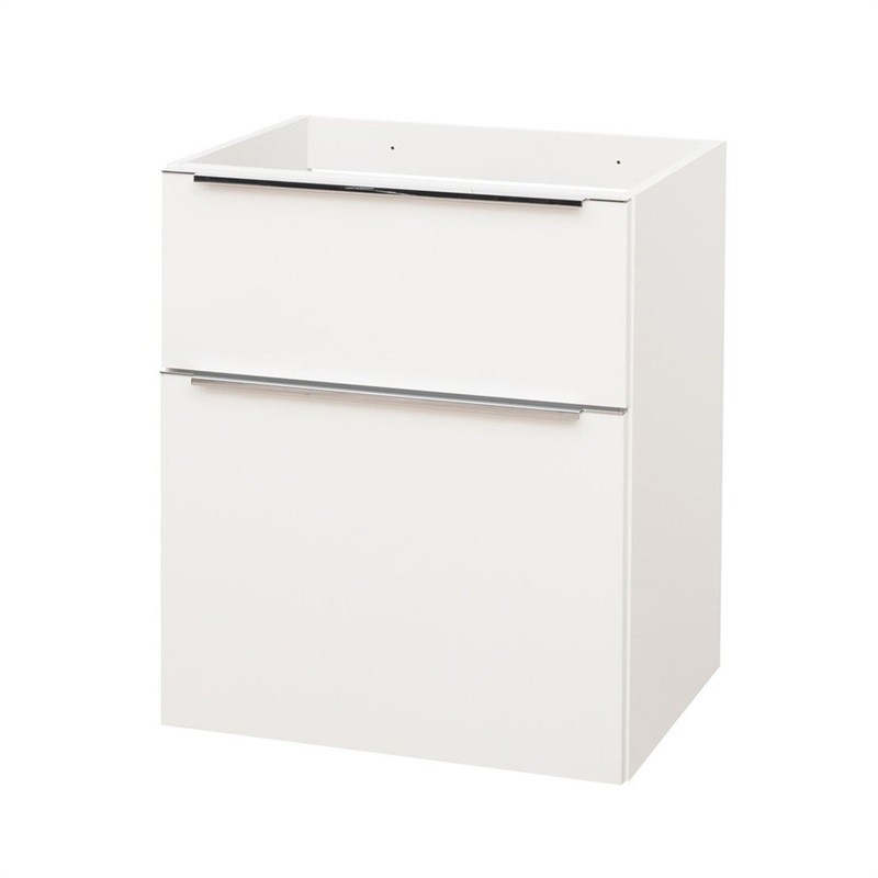 Mereo Mailo, koupelnová skříňka, bílá, 2 zásuvky, 610x580x458 mm CN510S