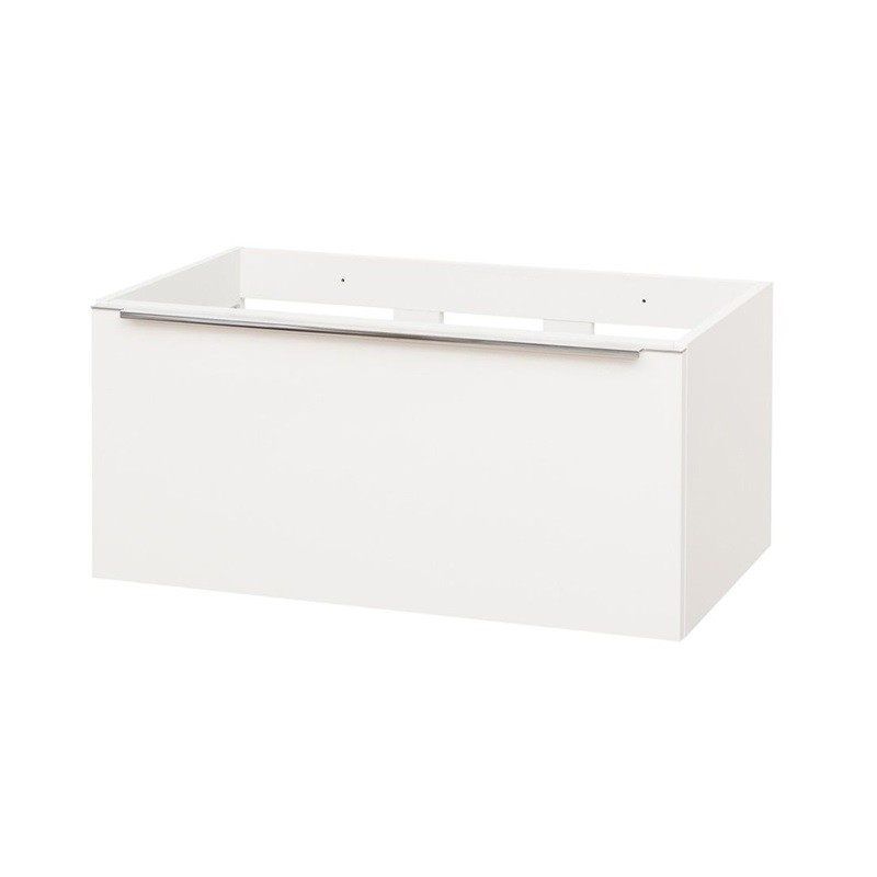 Mereo Mailo, koupelnová skříňka, bílá, 1 zásuvka, 810x476x365 mm CN516S