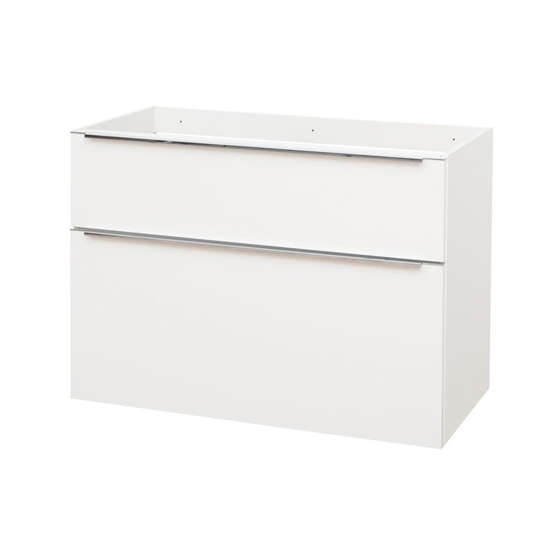 Mereo Mailo, koupelnová skříňka, bílá, 2 zásuvky, 1010x580x458 mm CN512S