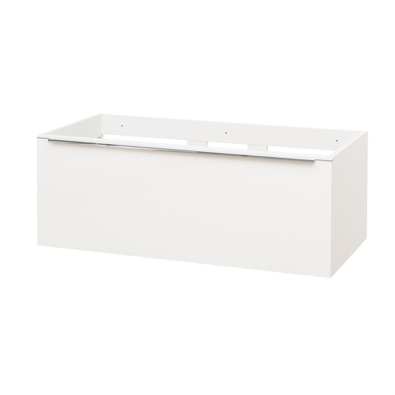 Mereo Mailo, koupelnová skříňka, bílá, 1 zásuvka, 1010x476x365 mm CN517S
