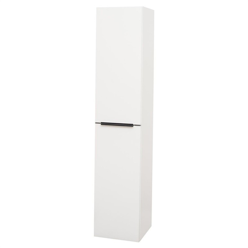 Mereo Mailo, koupelnová skříňka, vysoká, L/P otevírání, bílá, 385x1700x350 mm CN514LP